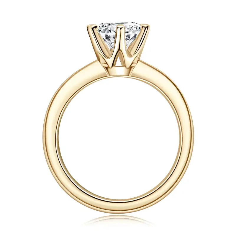 Celeste 3.0CT Solitaire in Gold