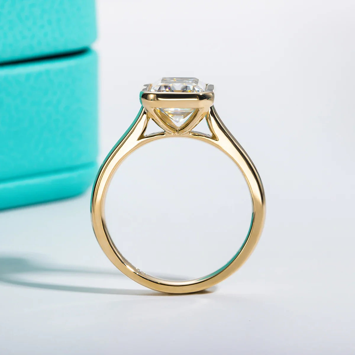 Anello Veretta Minimalista Bagliore Puro