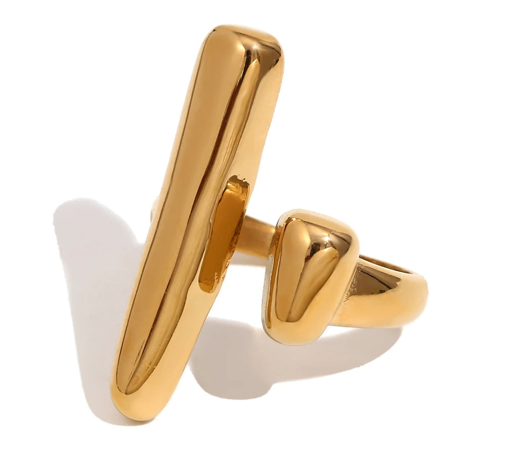 Minimalist Cactus Open Ring