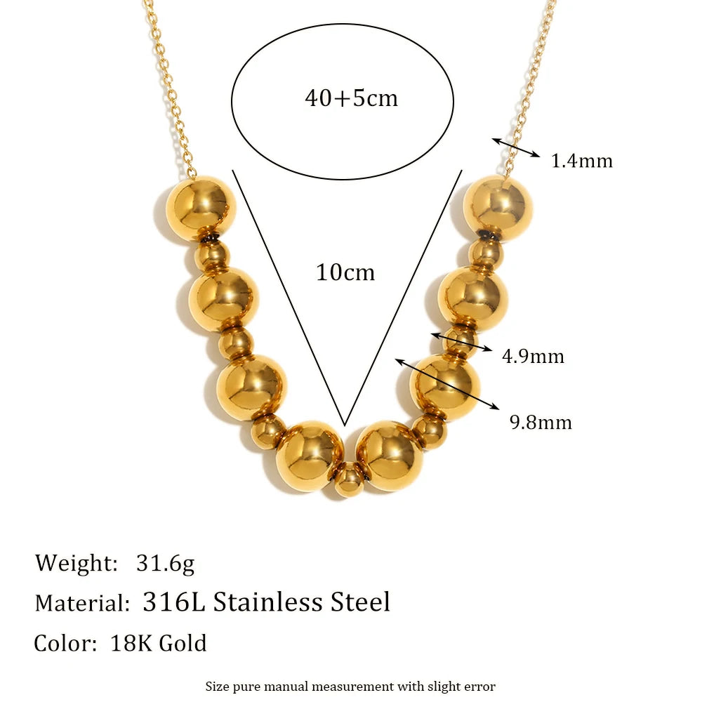 Minimal Beads Necklace