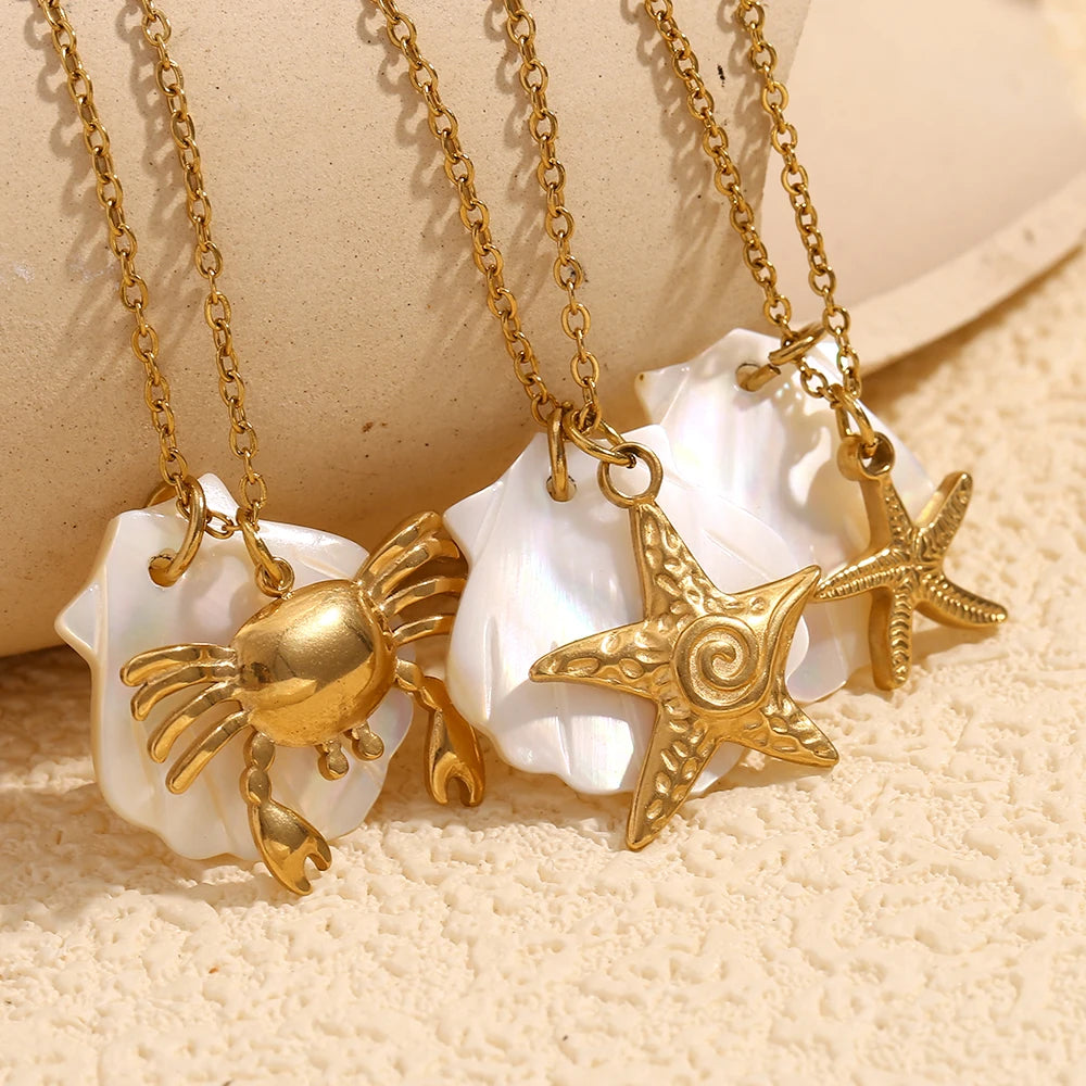 Sea Life Pendant Necklace