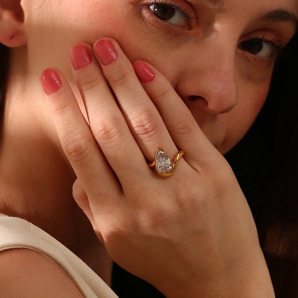 Crystal Clarity Ring