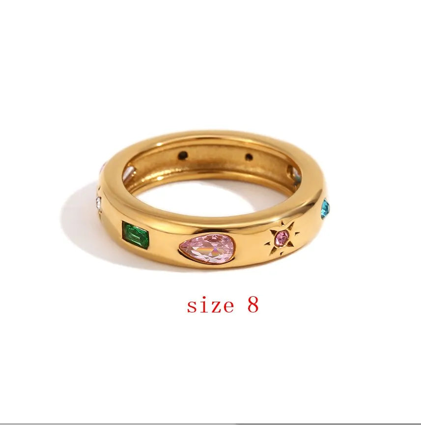 Solar Spark Ring