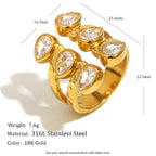 Radiant Layers Ring