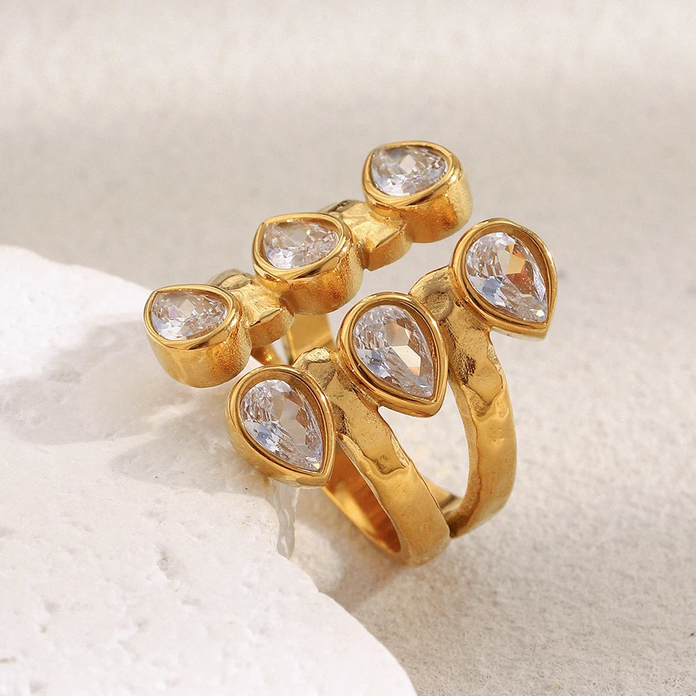 Radiant Layers Ring