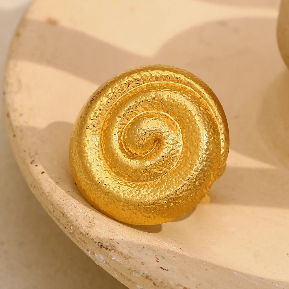 Wide Thread Ring