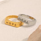 Hope Charm Ring