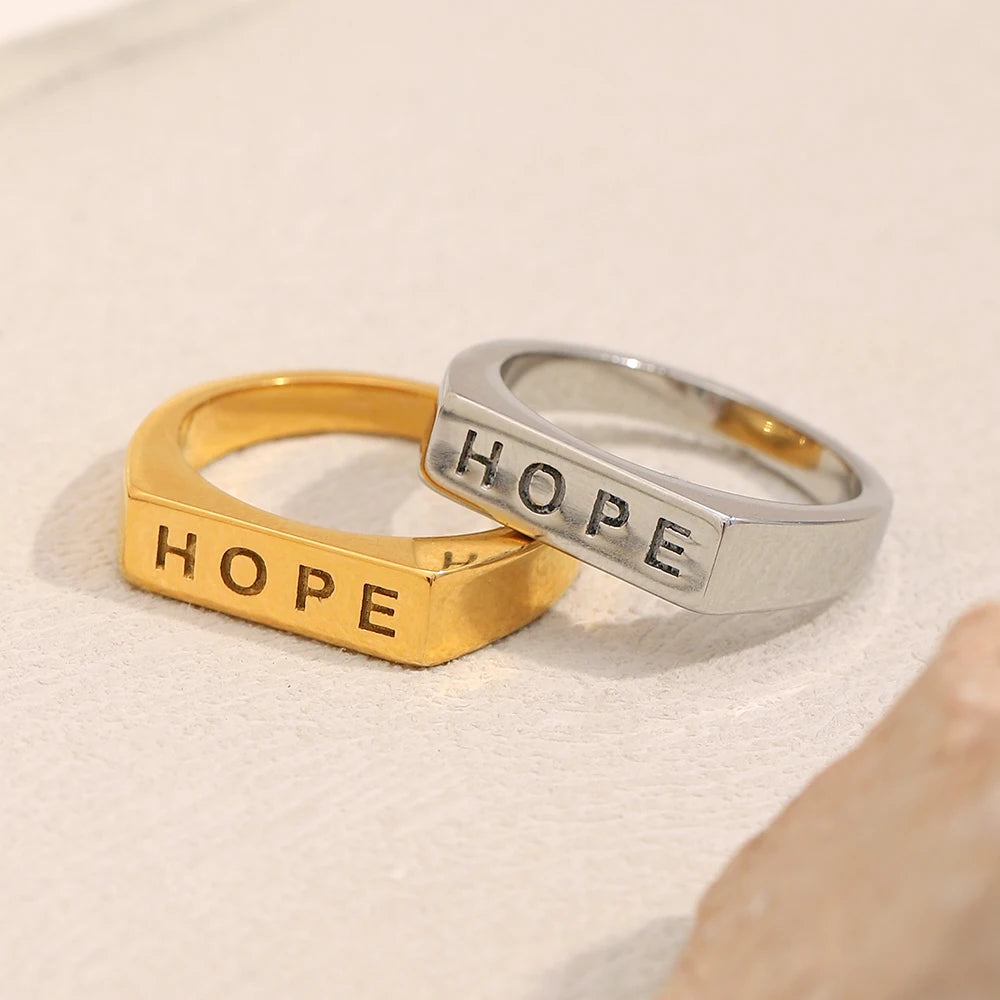 Hope Charm Ring