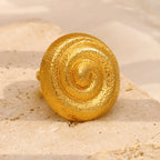Wide Thread Ring