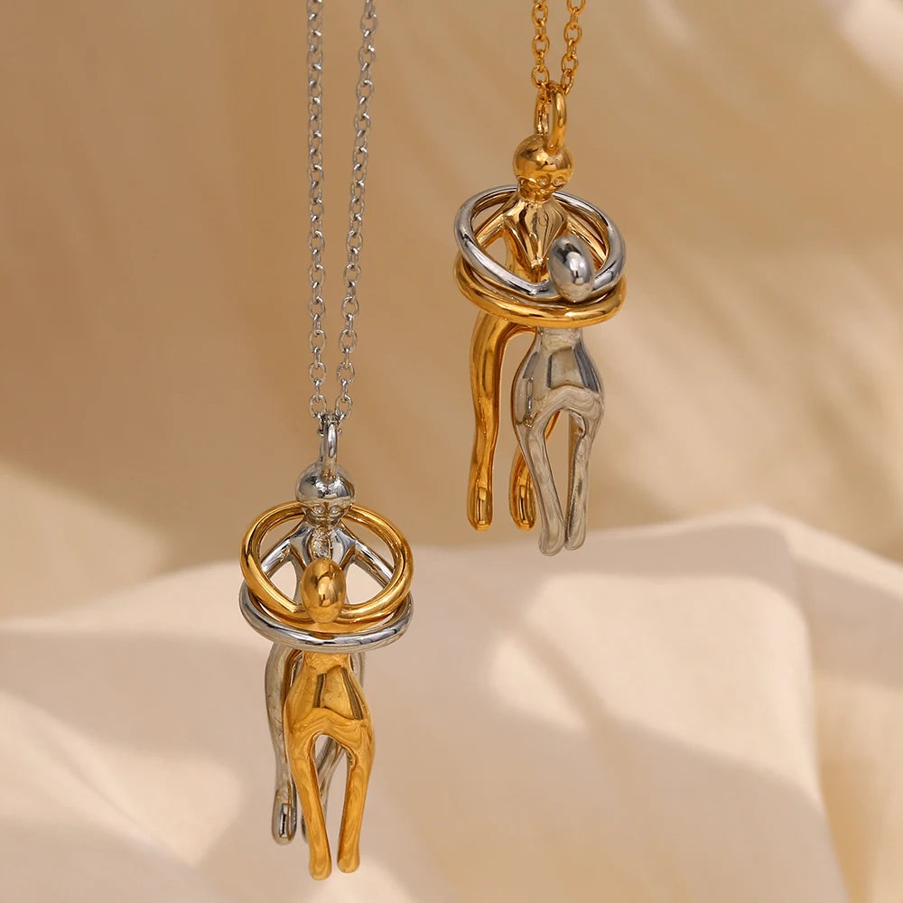 Hug Embrace Necklace