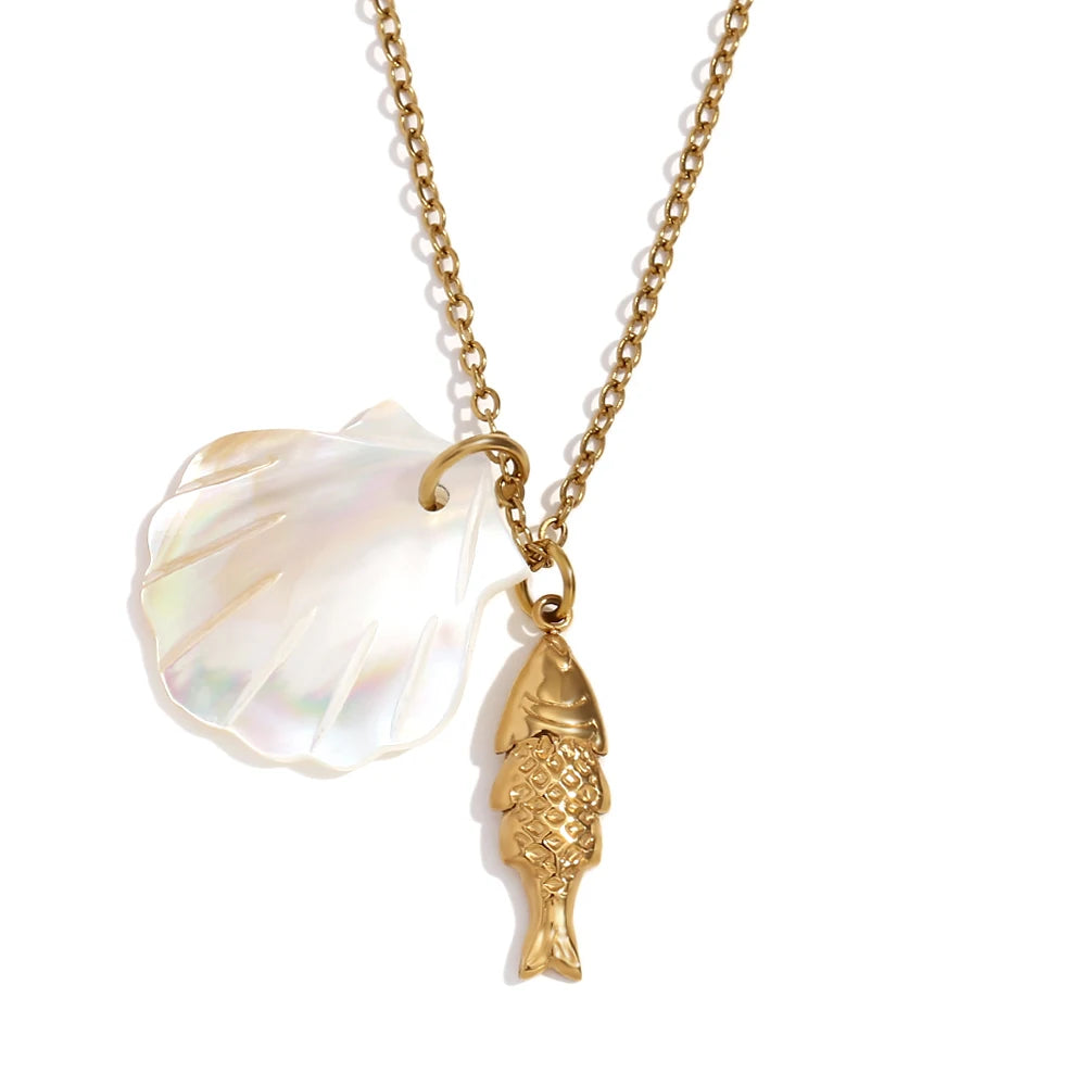 Sea Life Pendant Necklace