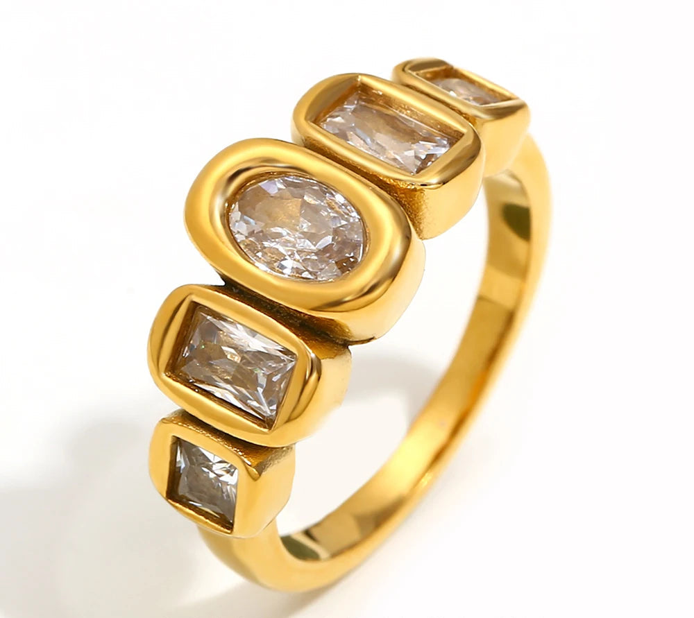 Luxe Geometry Ring