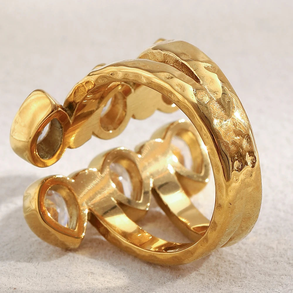 Radiant Layers Ring