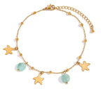 Starlight Amazonite Anklet