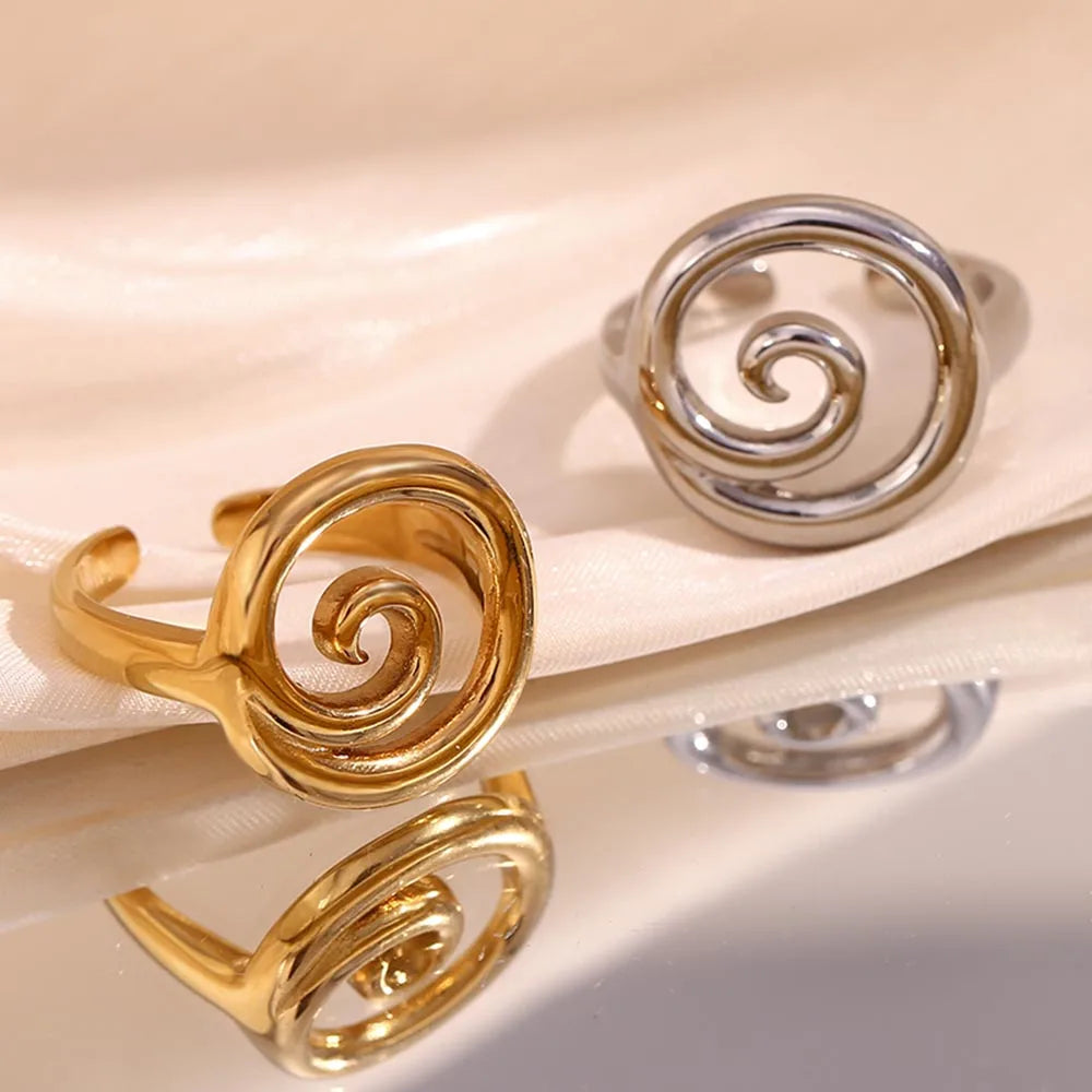 Spiral Opening Ring