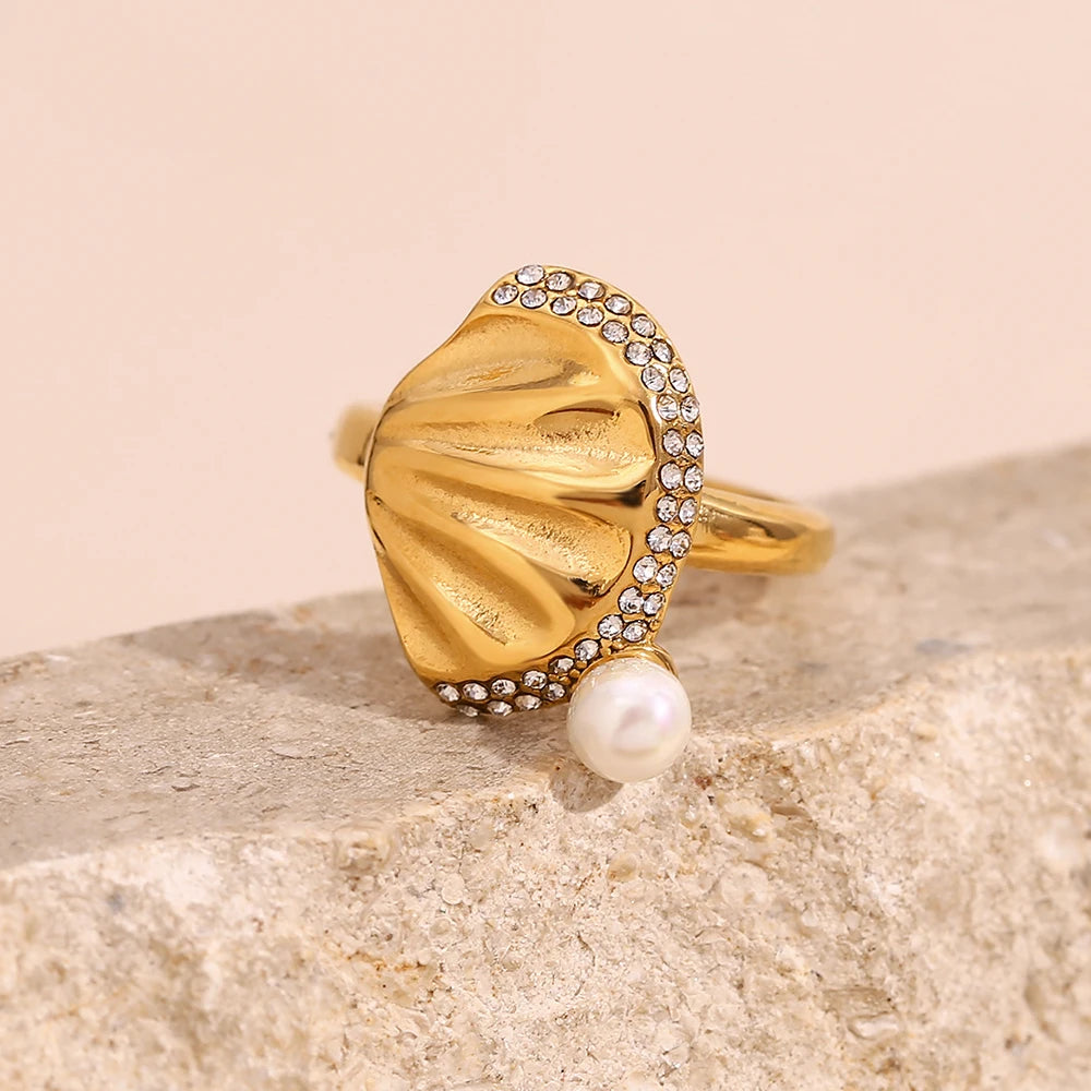 Pearl Shell Ring
