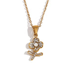 Pearl Blossom Necklace
