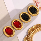 Oval Pure Studs
