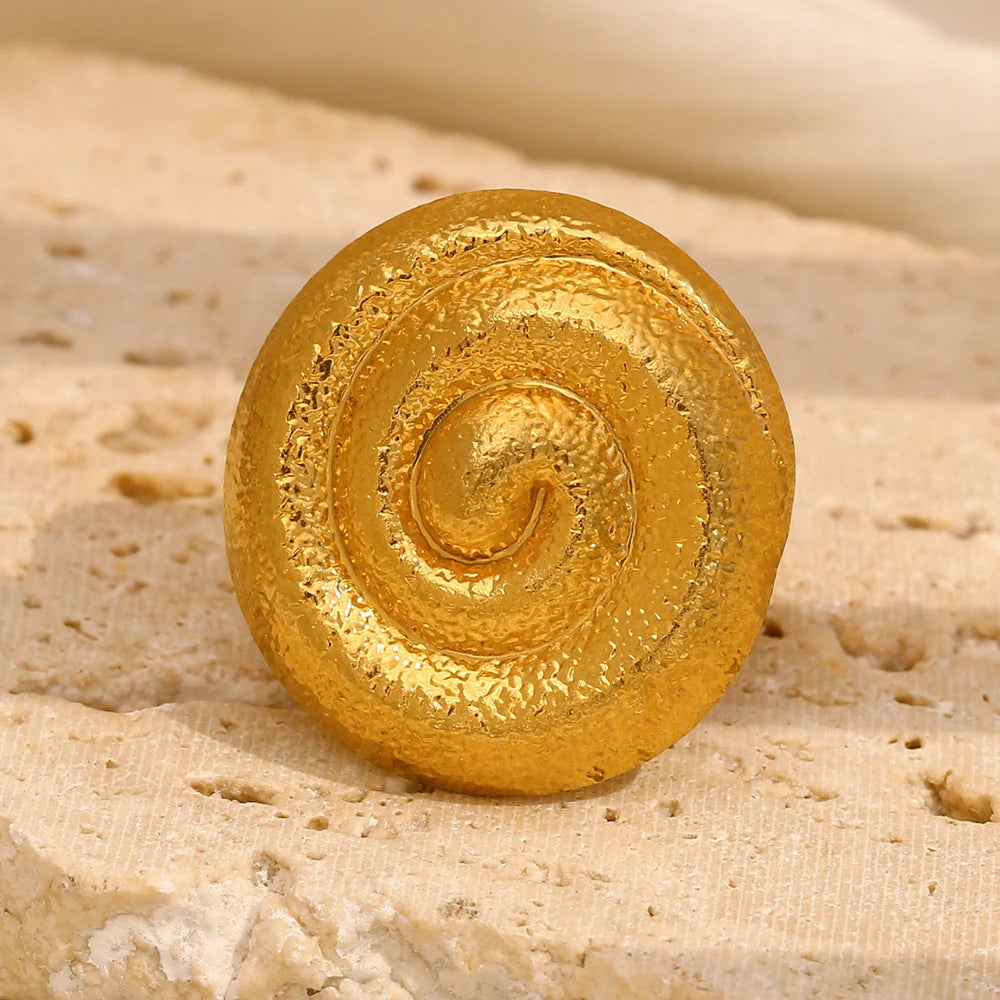 Wide Thread Ring