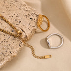 Sun & Moon Duo Ring