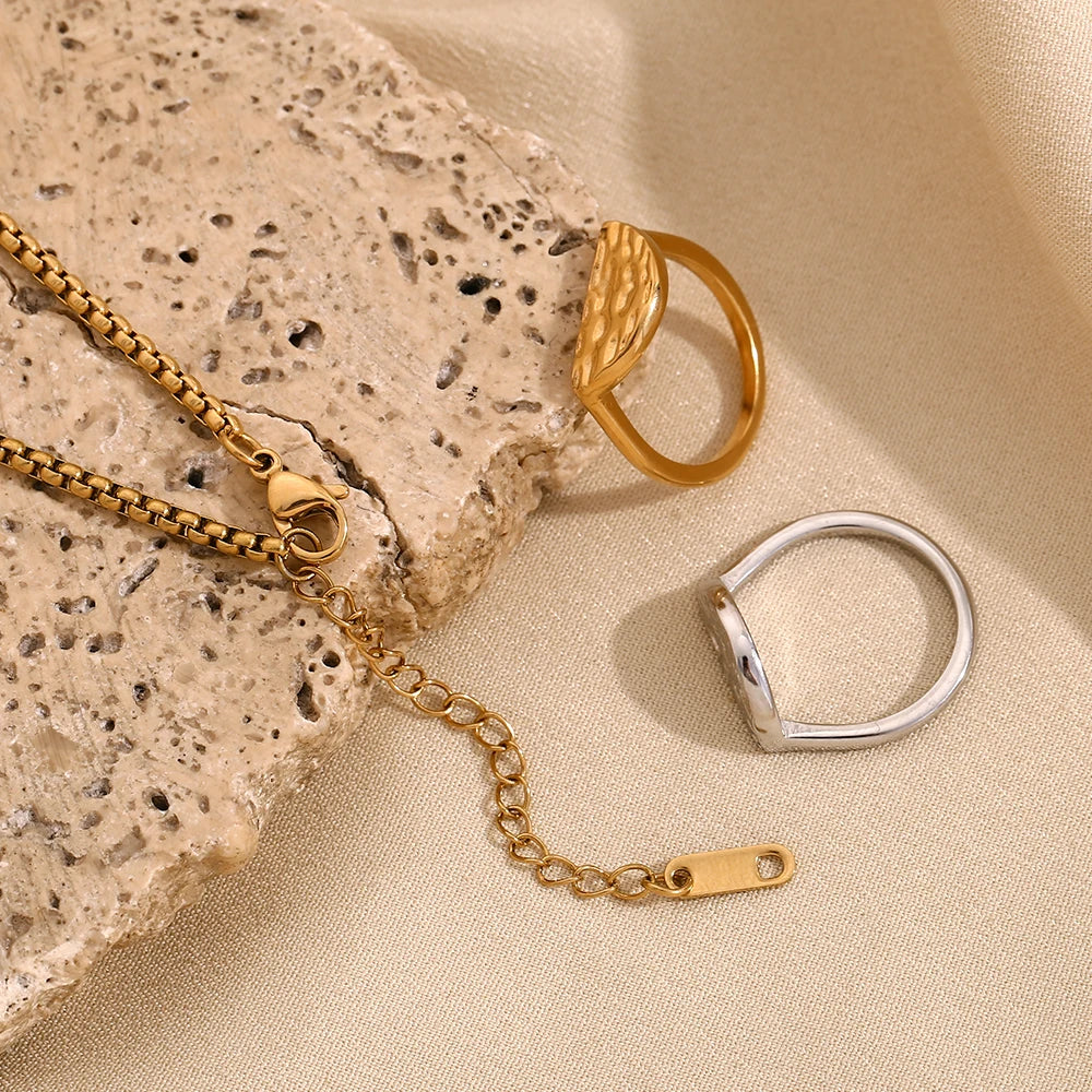 Sun & Moon Duo Ring