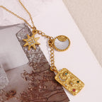 Sun Moon Star  Pendant Necklace