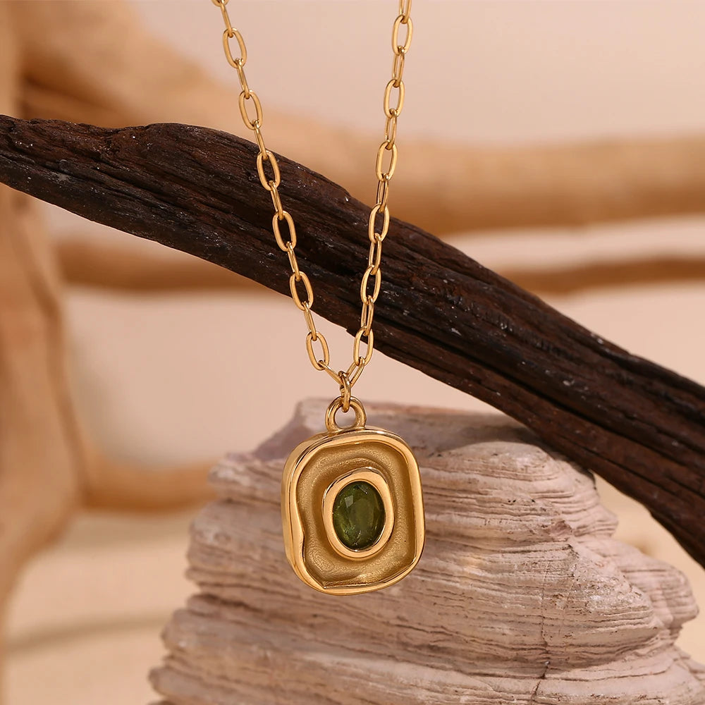 Emerald Edge Necklace