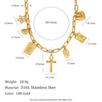 Blossom Cross Necklace