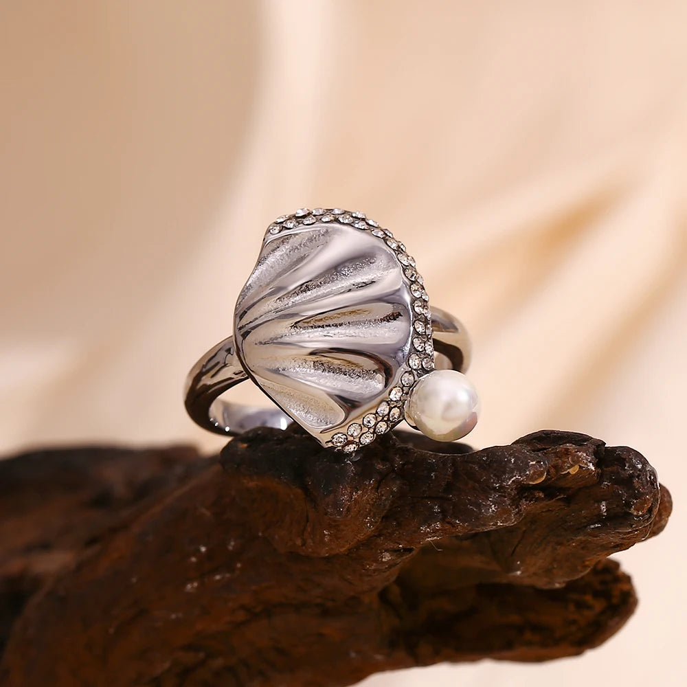 Pearl Shell Ring
