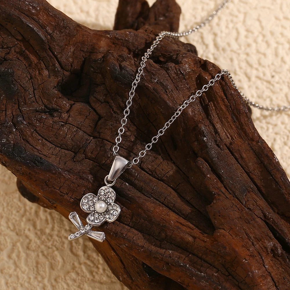 Pearl Blossom Necklace