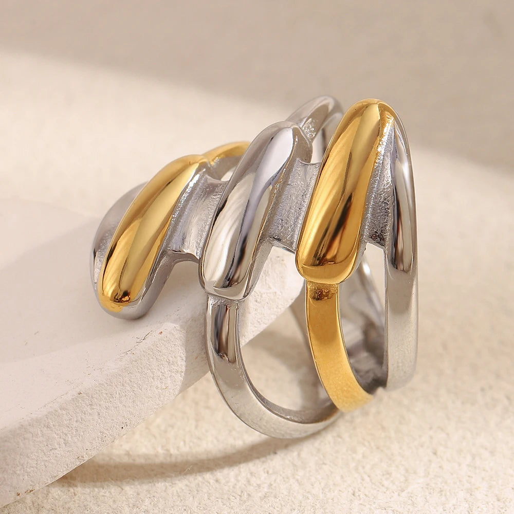 Bicolor Classic Ring