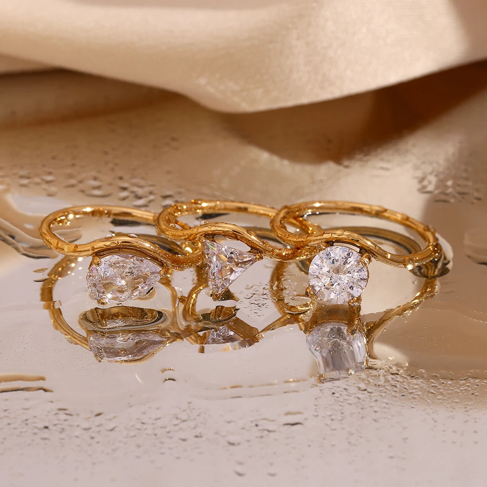 Ocean Wave Ring