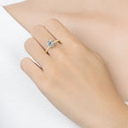 Celeste 3.0CT Solitaire in Gold