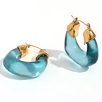 Acrylic Curve Earrings