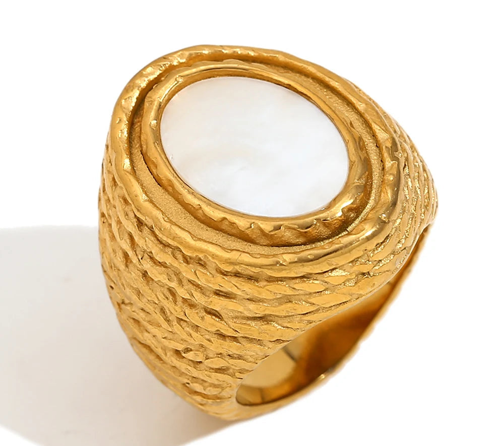 Shell Glow Ring
