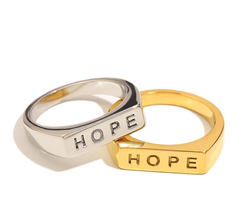 Hope Charm Ring
