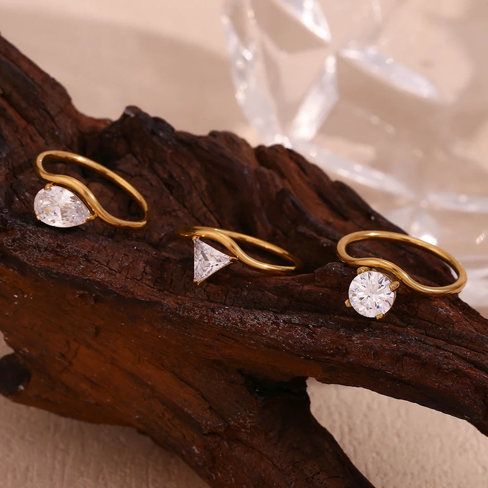 Ocean Wave Ring