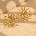 Sunflower Stud Earrings
