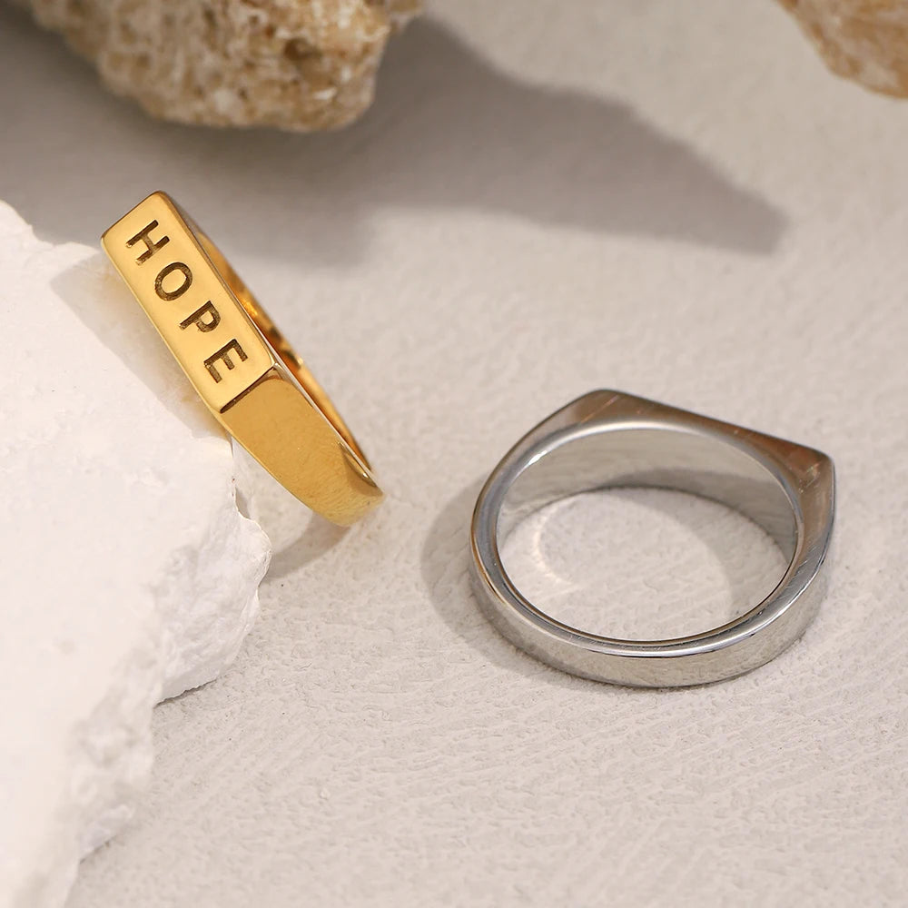Hope Charm Ring