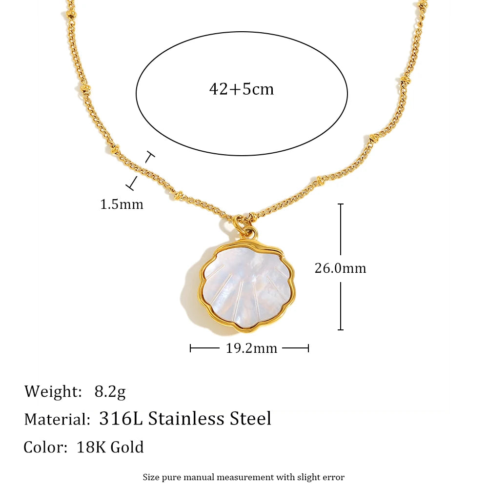Shell Pendant Necklace