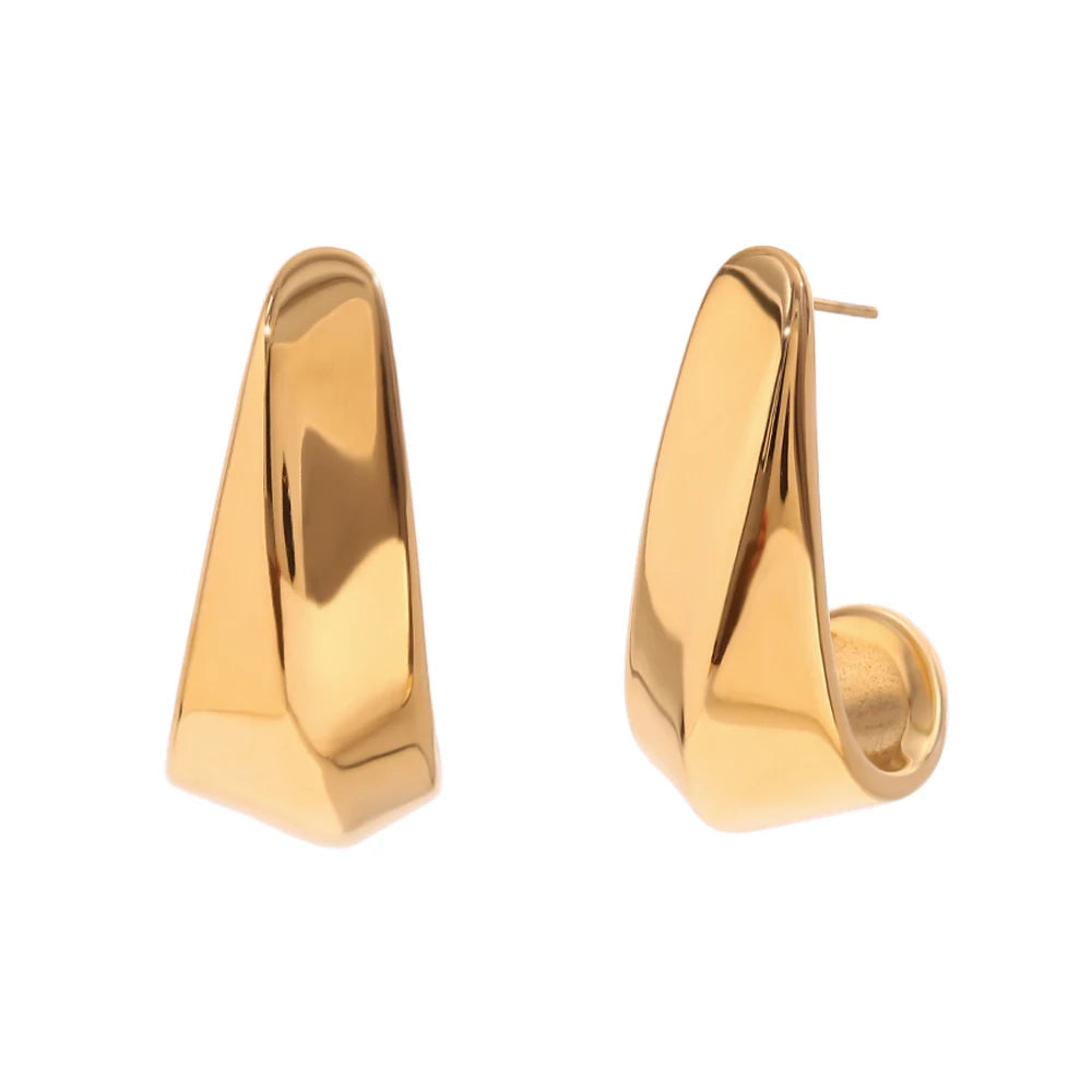 Geo L-Hook Earrings