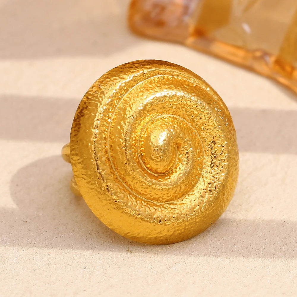 Wide Thread Ring