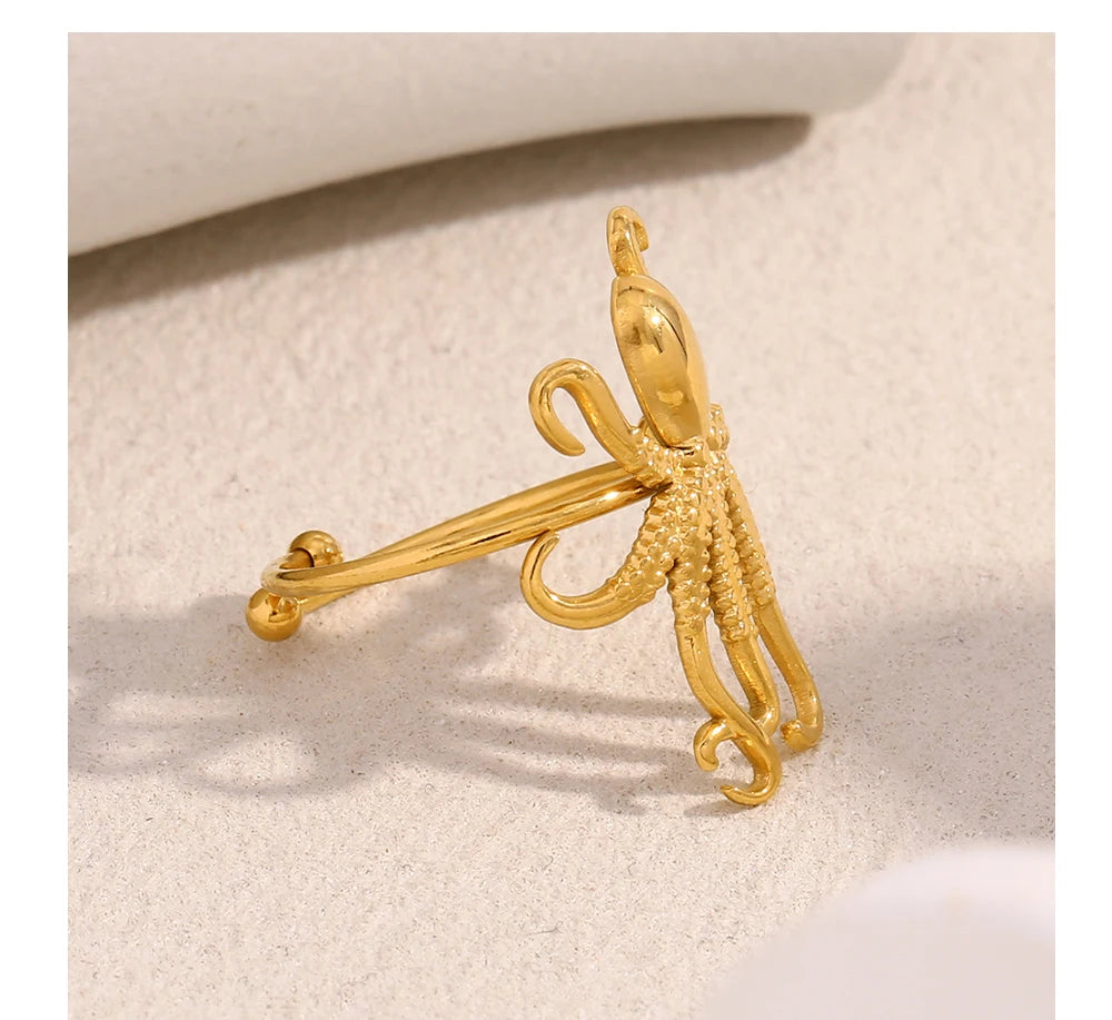 Octopus Open Ring