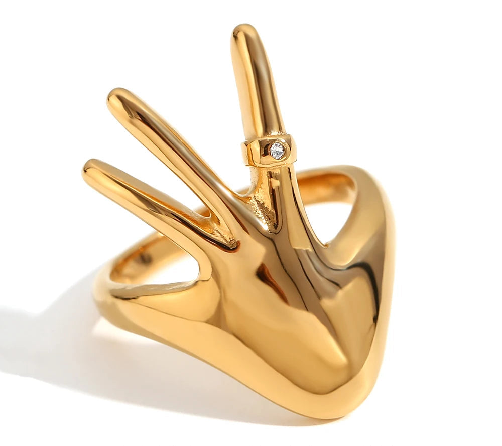 Cheer Sign Ring