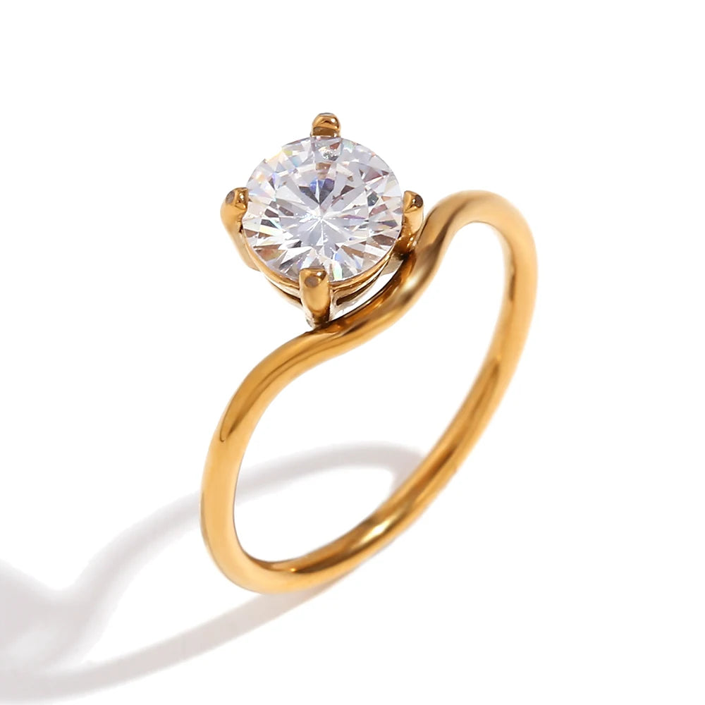 Ocean Wave Ring