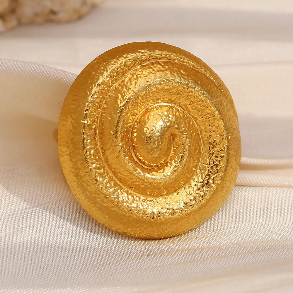 Wide Thread Ring