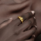 Luxe Geometry Ring