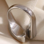 Asymmetric Oval Ring