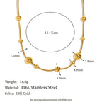 Minimal Beads Necklace