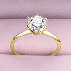 Celeste 3.0CT Solitaire in Gold